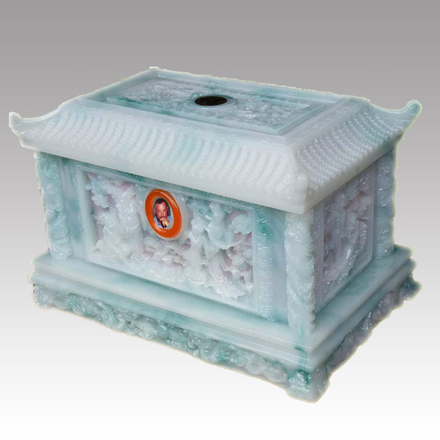 骨灰盒瓷像瓷片,壽盒小瓷片